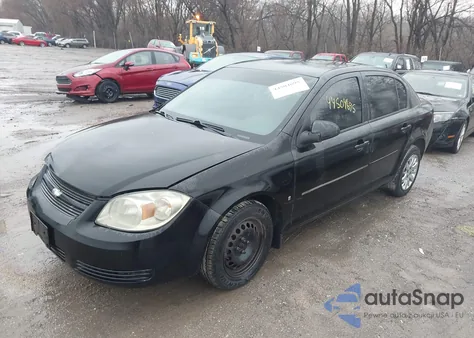 2010 Chevrolet Cobalt Lt from USA, damaged, VIN 1G1AD5F58A7107565